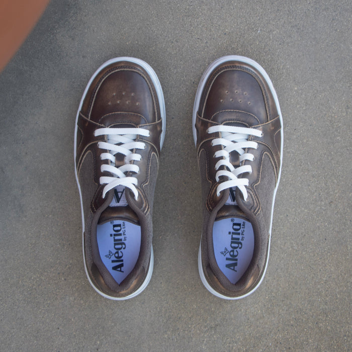 alegria Alyster Brown Shoe