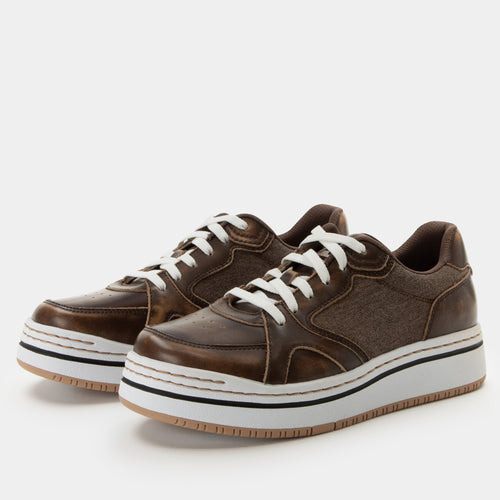 Alyster Brown Shoe | Alegria Shoes