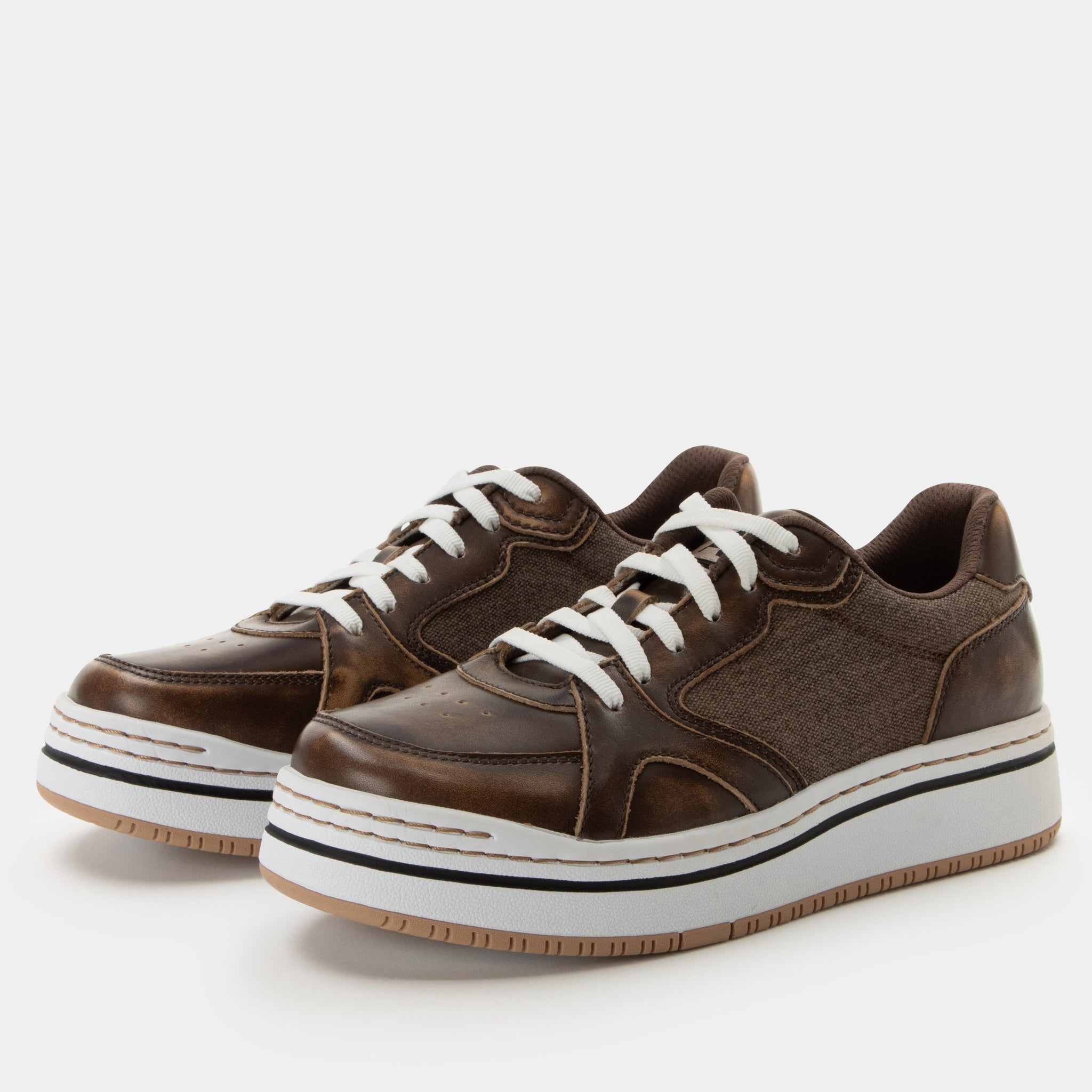 Alyster Brown Shoe Alegria Shoes