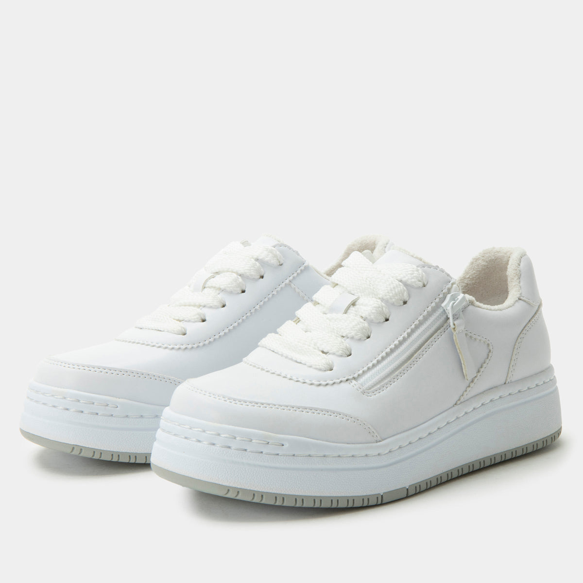 Averie Retro White Shoe | Alegria Shoes
