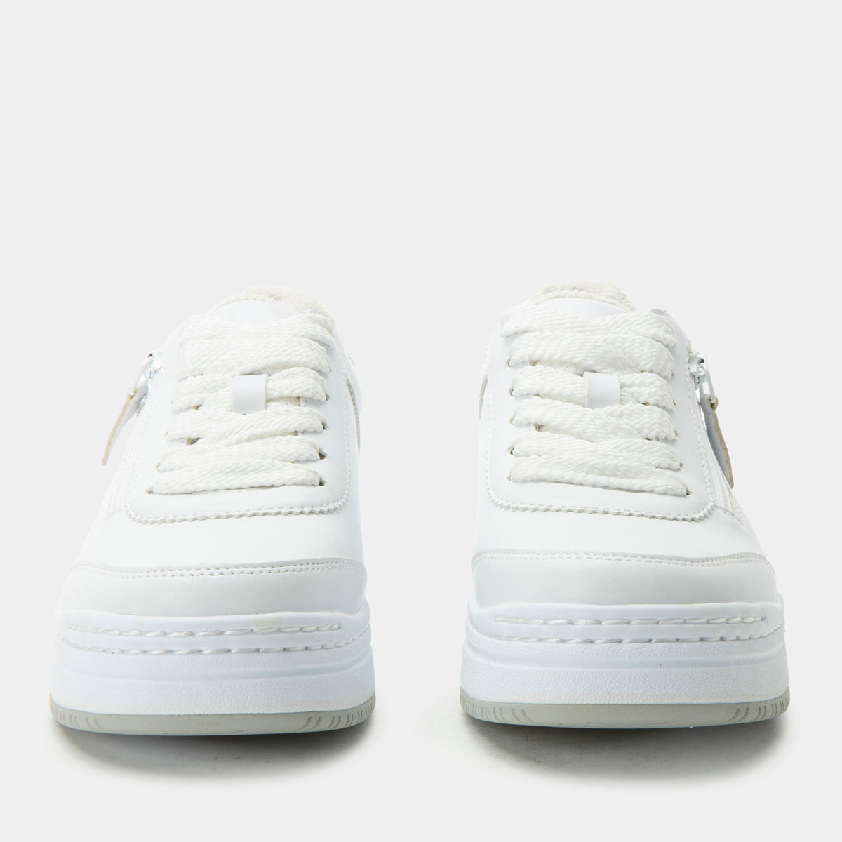 Averie Retro White Shoe | Alegria Shoes