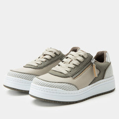 Averie Houndstooth Grey Shoe