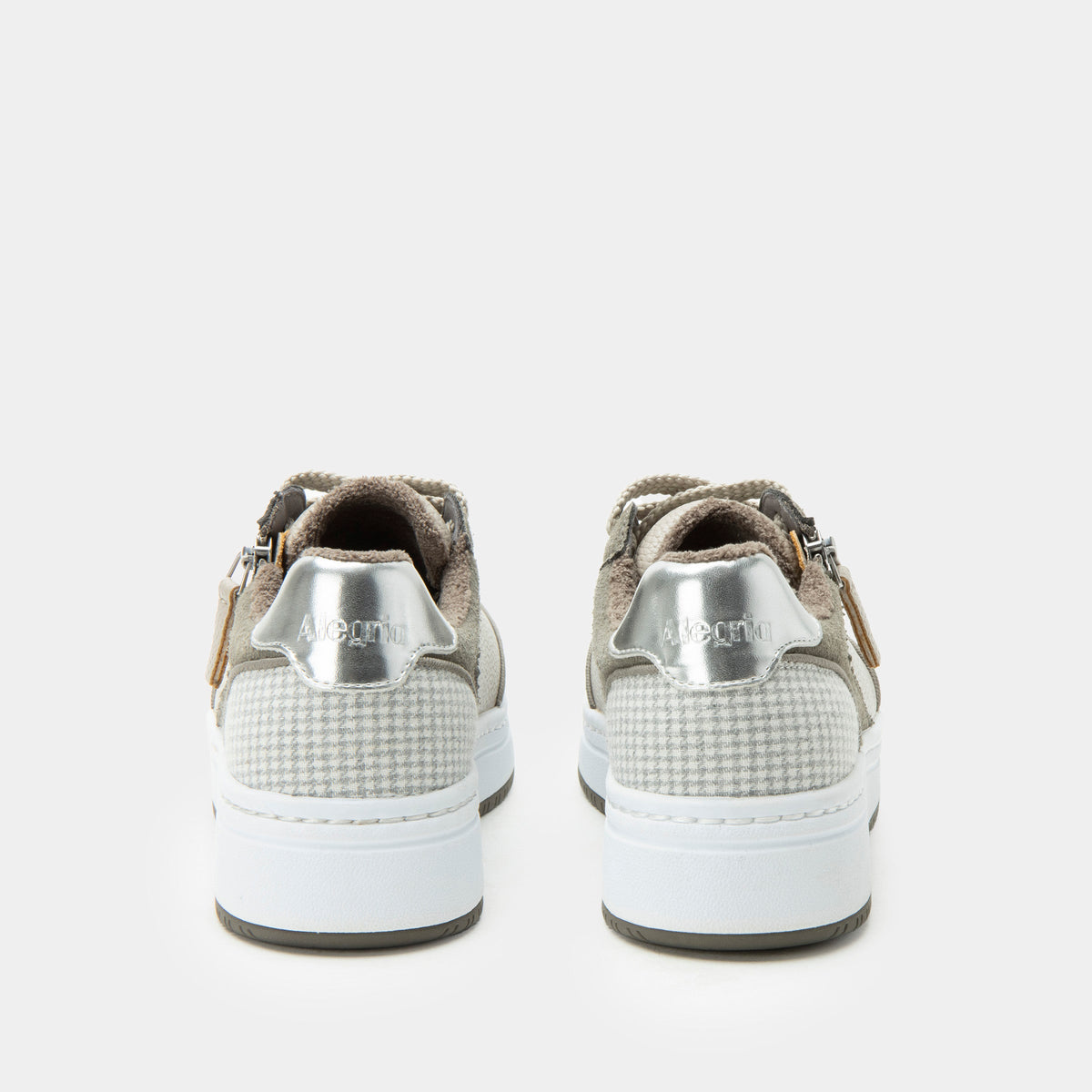 Averie Houndstooth Grey Shoe | Alegria Shoes