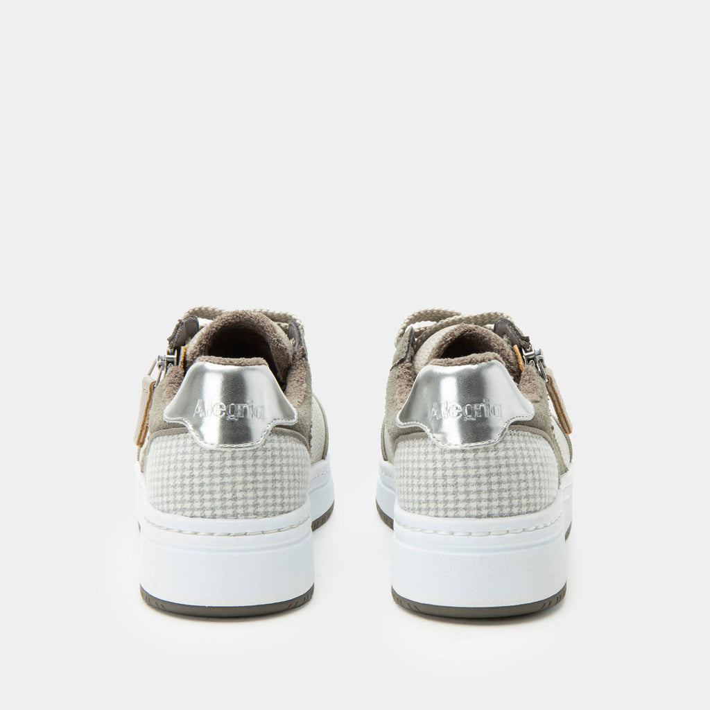 Averie Houndstooth Grey Shoe | Alegria Shoes
