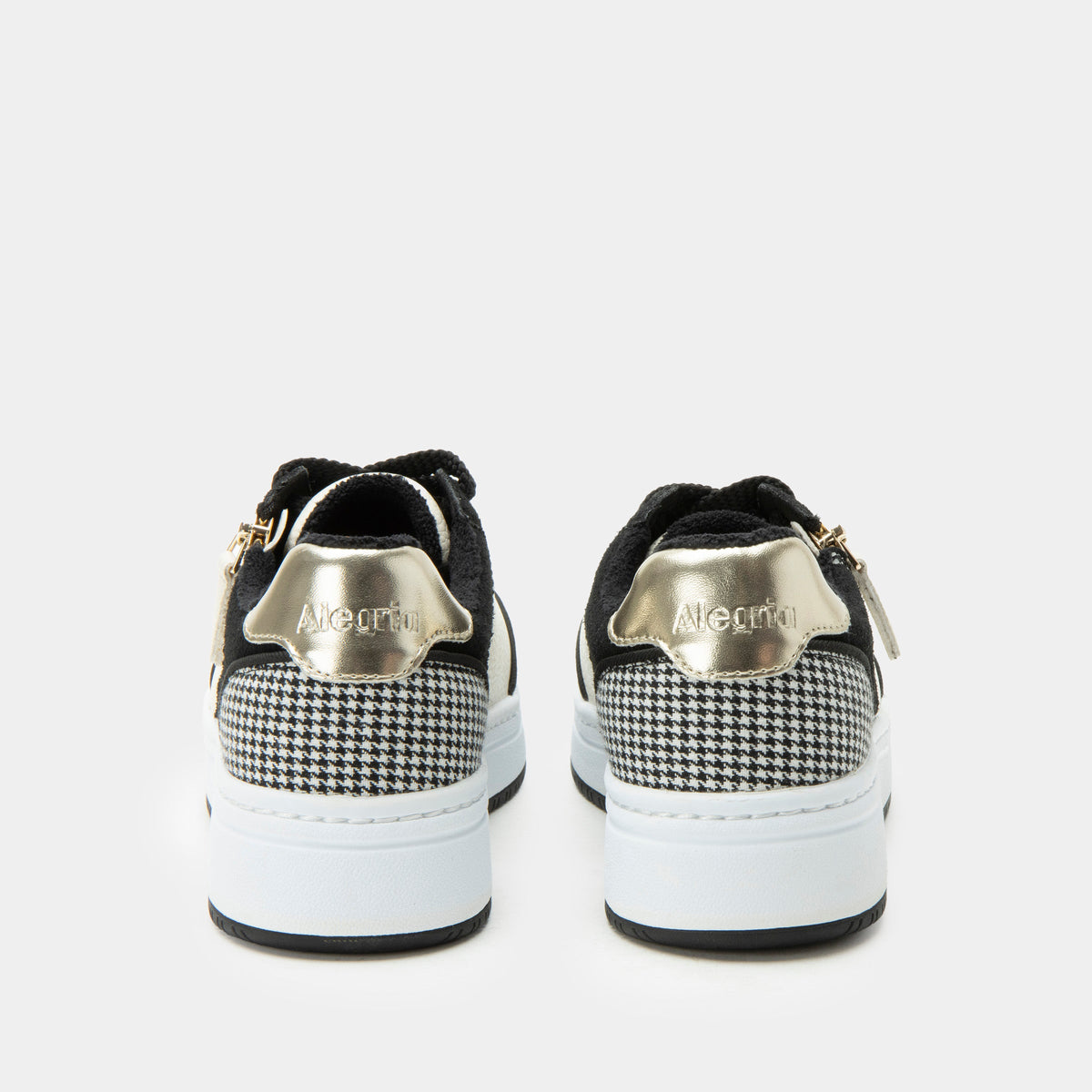 Averie Houndstooth Black Shoe | Alegria Shoes
