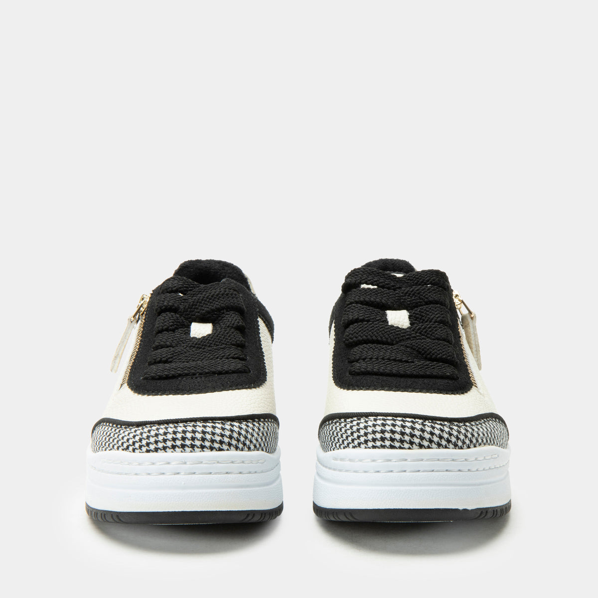 Averie Houndstooth Black Shoe | Alegria Shoes