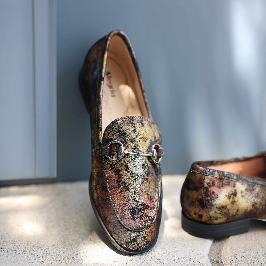 Aliya Metalic Mist Shoe | Alegria Shoes