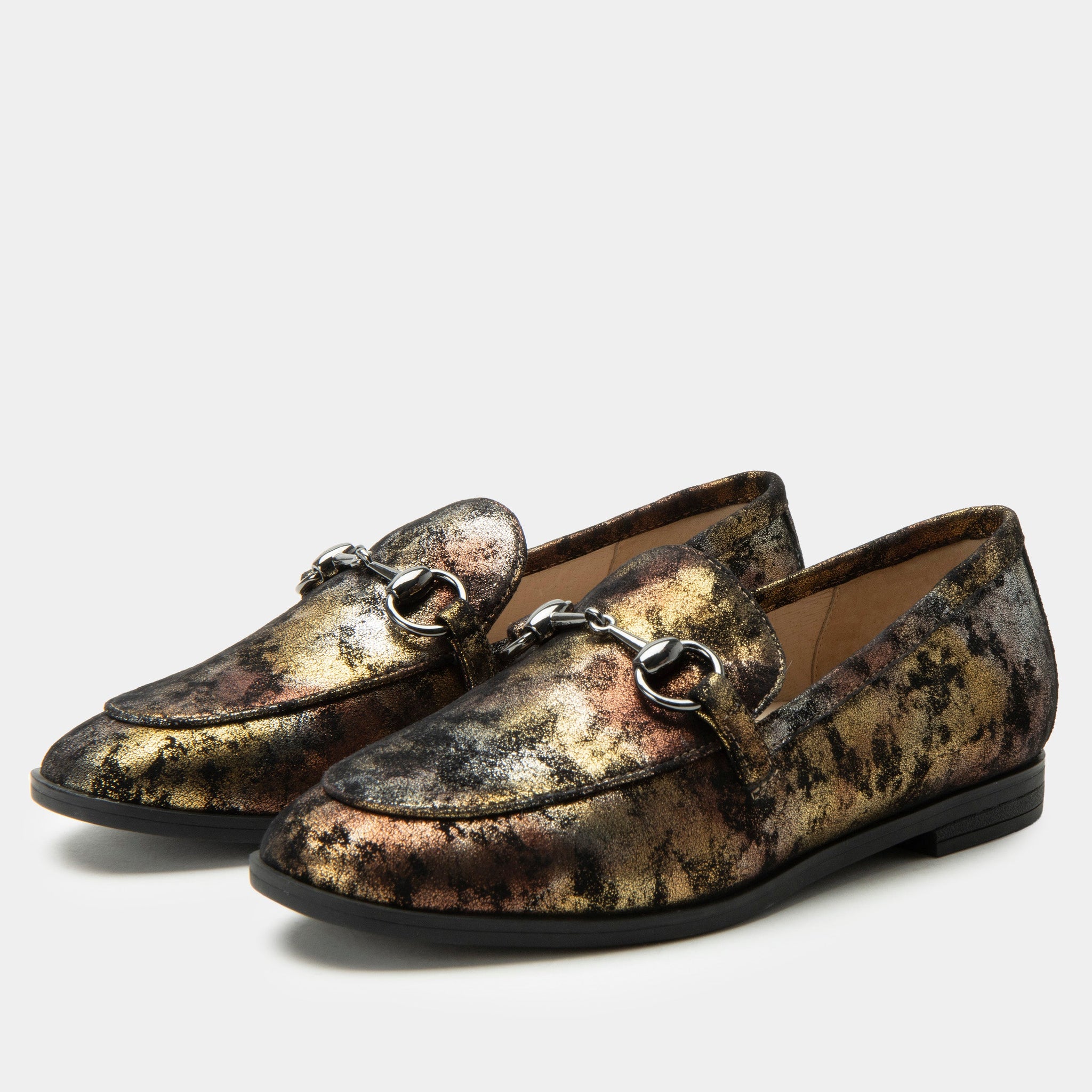 Aliya Metalic Mist Shoe - Alegria Shoes