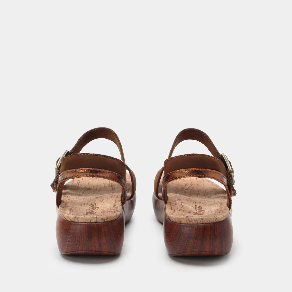Blinda Pecan Sandal | Alegria Shoes