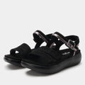 Blinda Black Sandal | Alegria Shoes