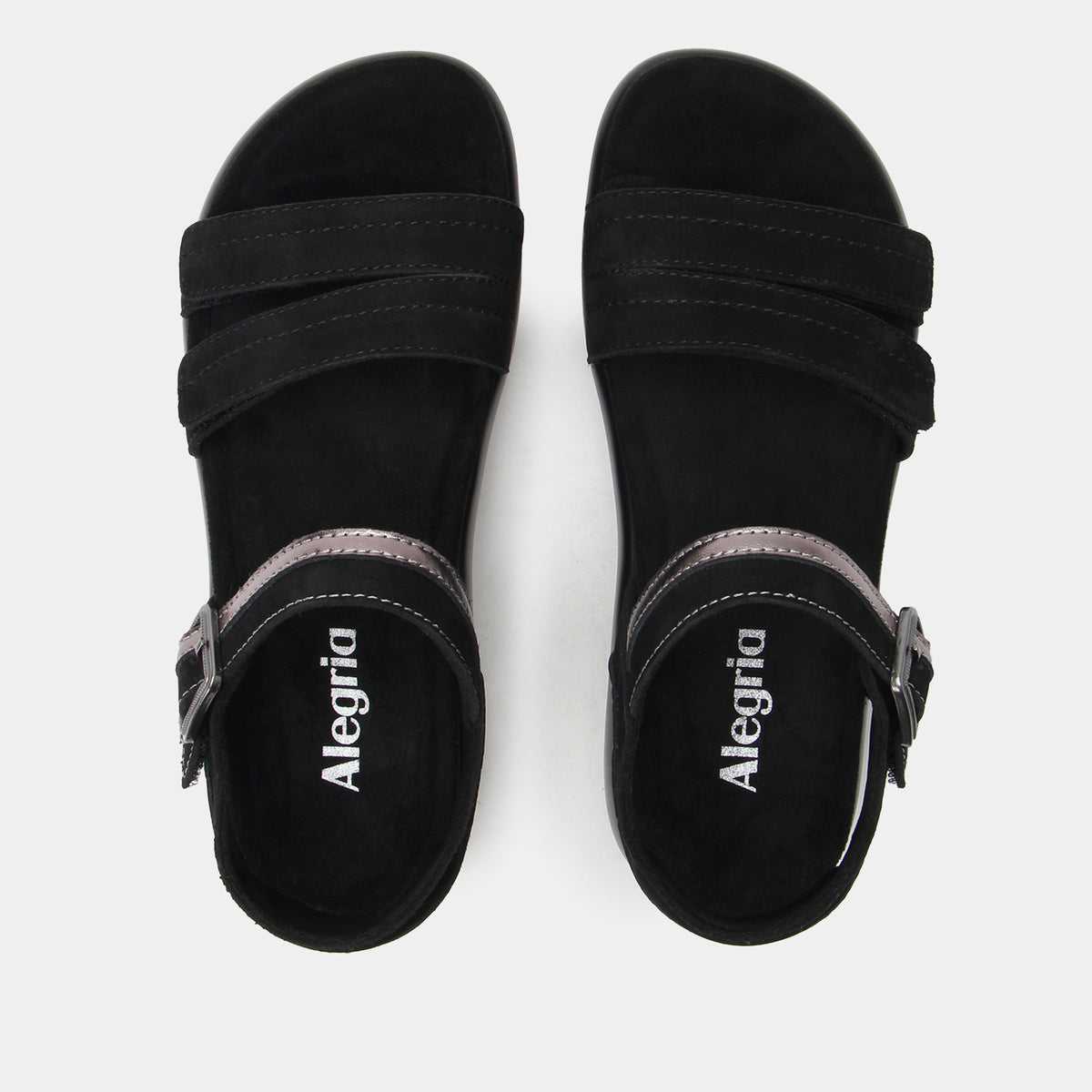 Blinda Black Sandal | Alegria Shoes