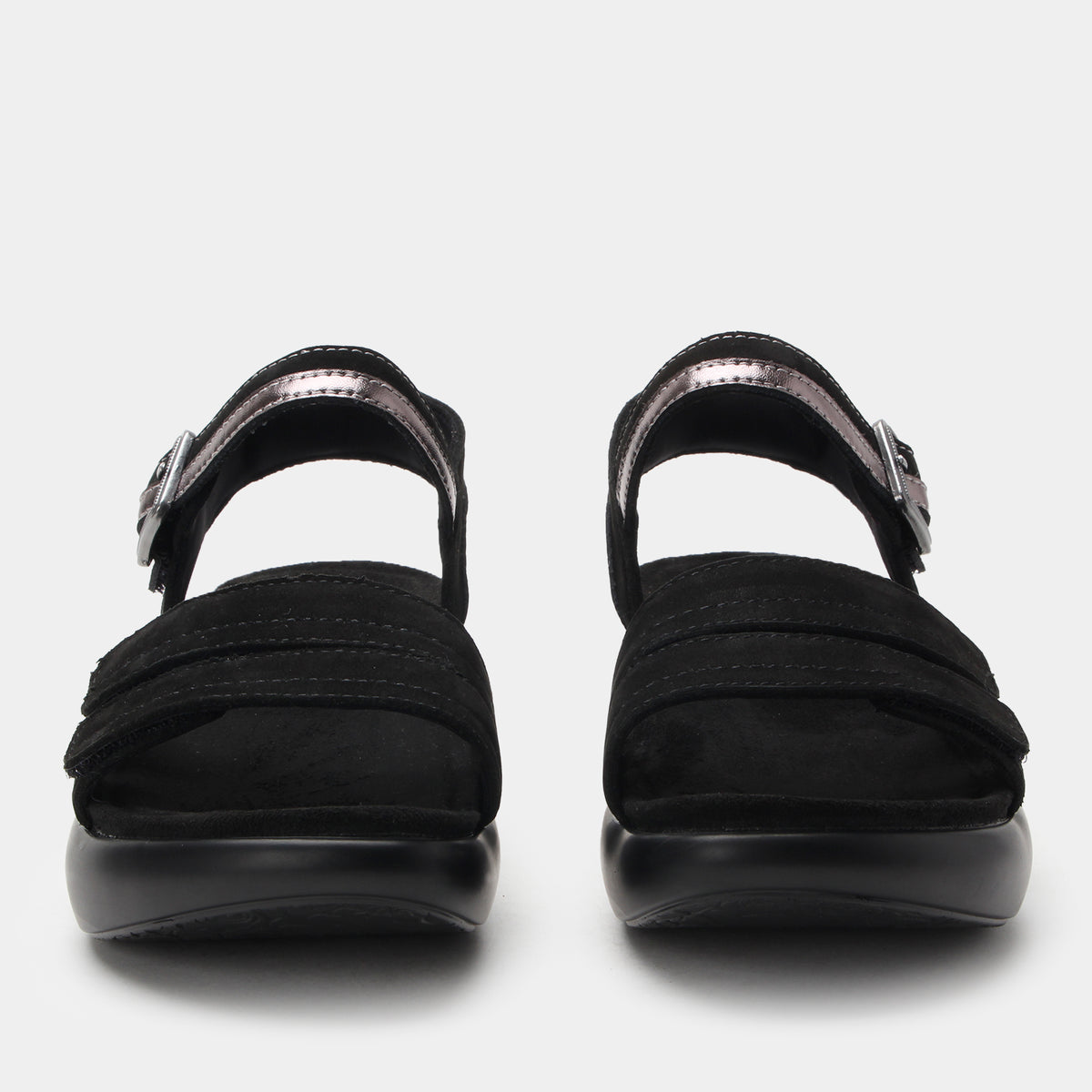 Blinda Black Sandal | Alegria Shoes