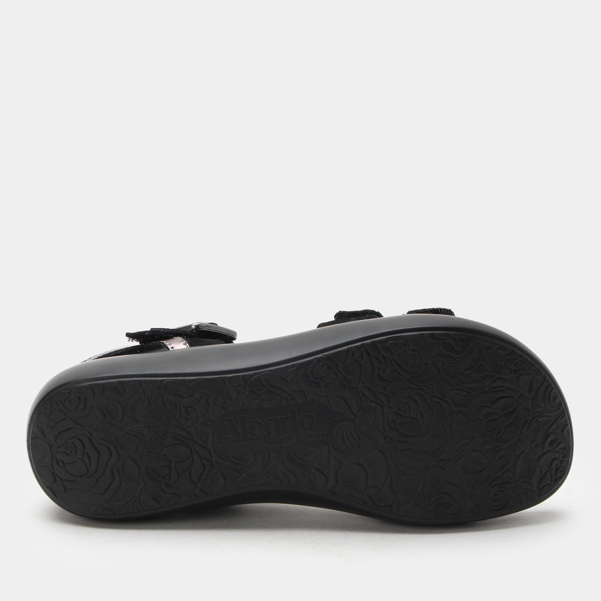 Blinda Black Sandal | Alegria Shoes