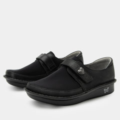 Brenna Oiled Black Shoe