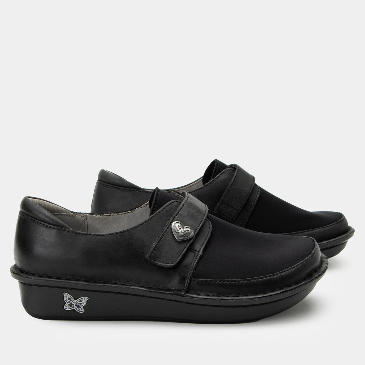 Brenna Oiled Black Shoe | Alegria Shoes