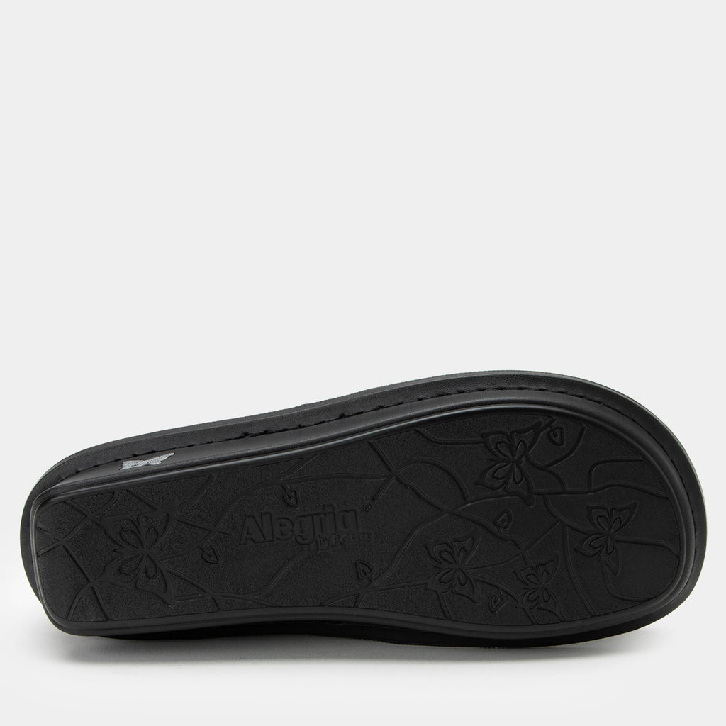 Brenna Oiled Black Shoe | Alegria Shoes