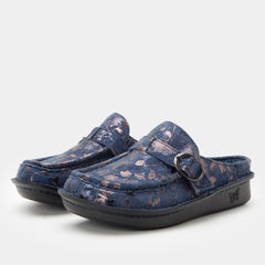 Brigid Lumen Navy Clog