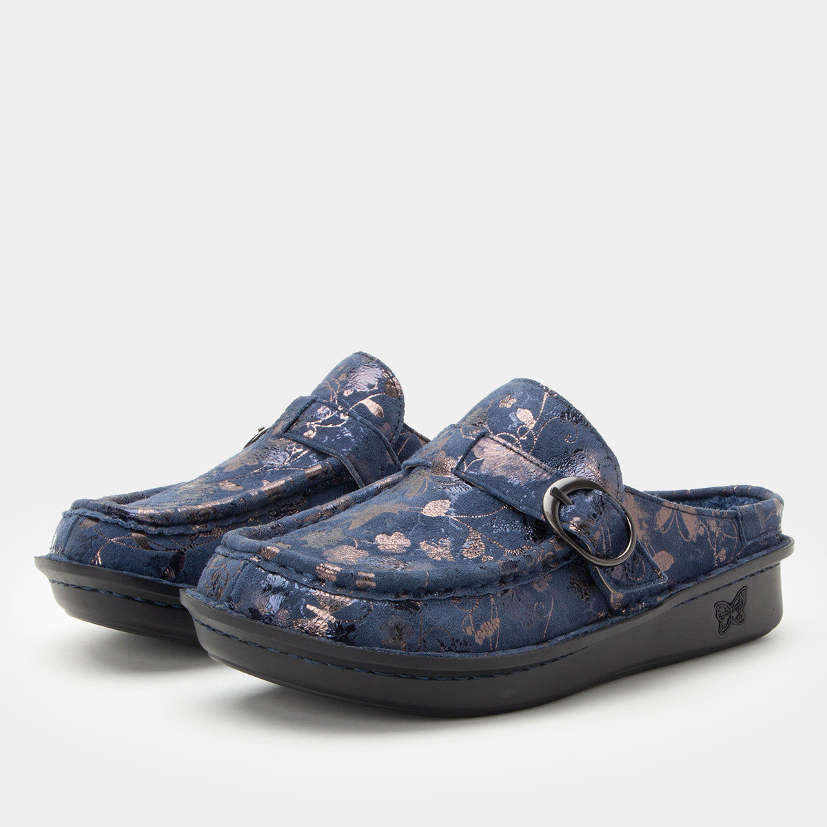 Brigid Lumen Navy Clog
