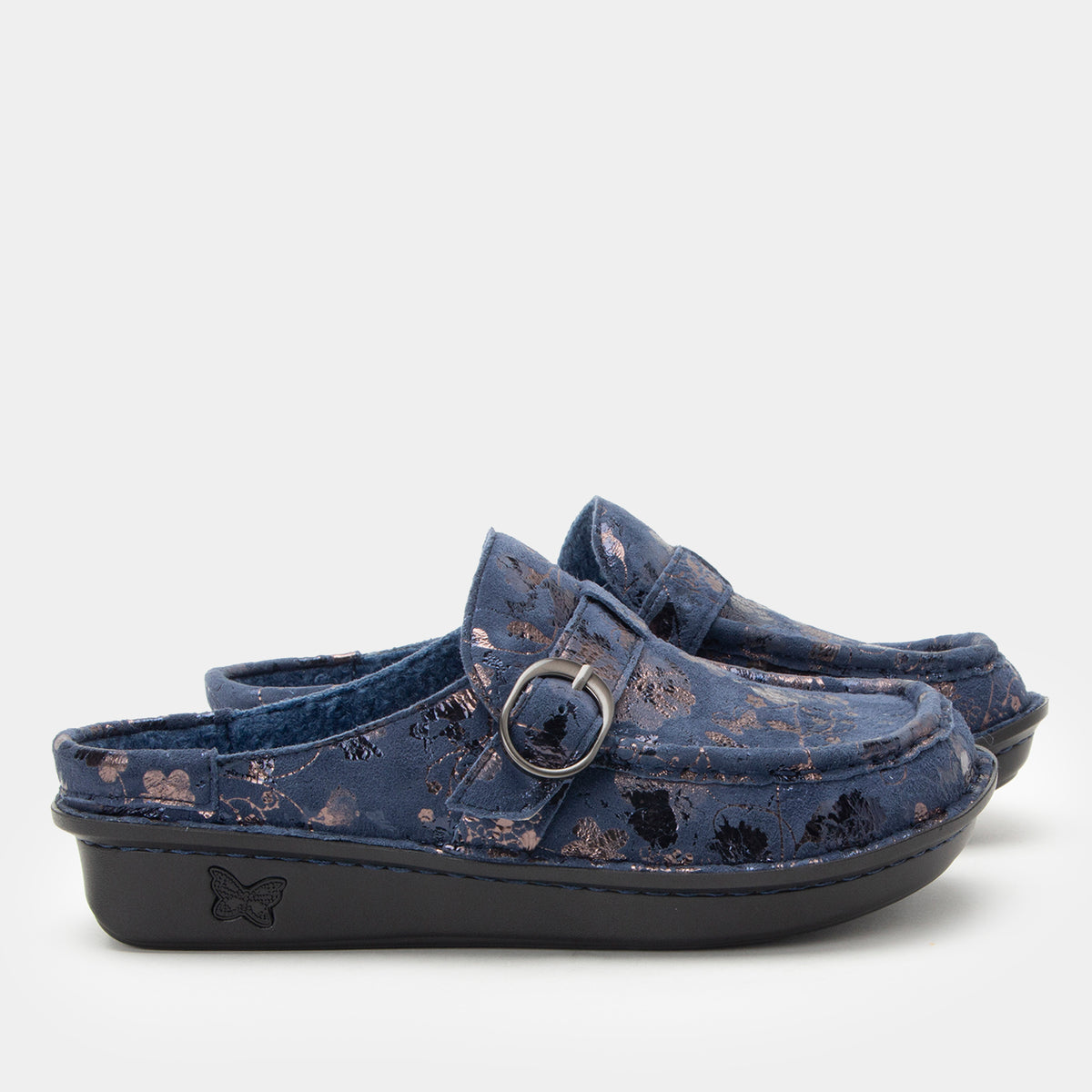 Brigid Lumen Navy Clog