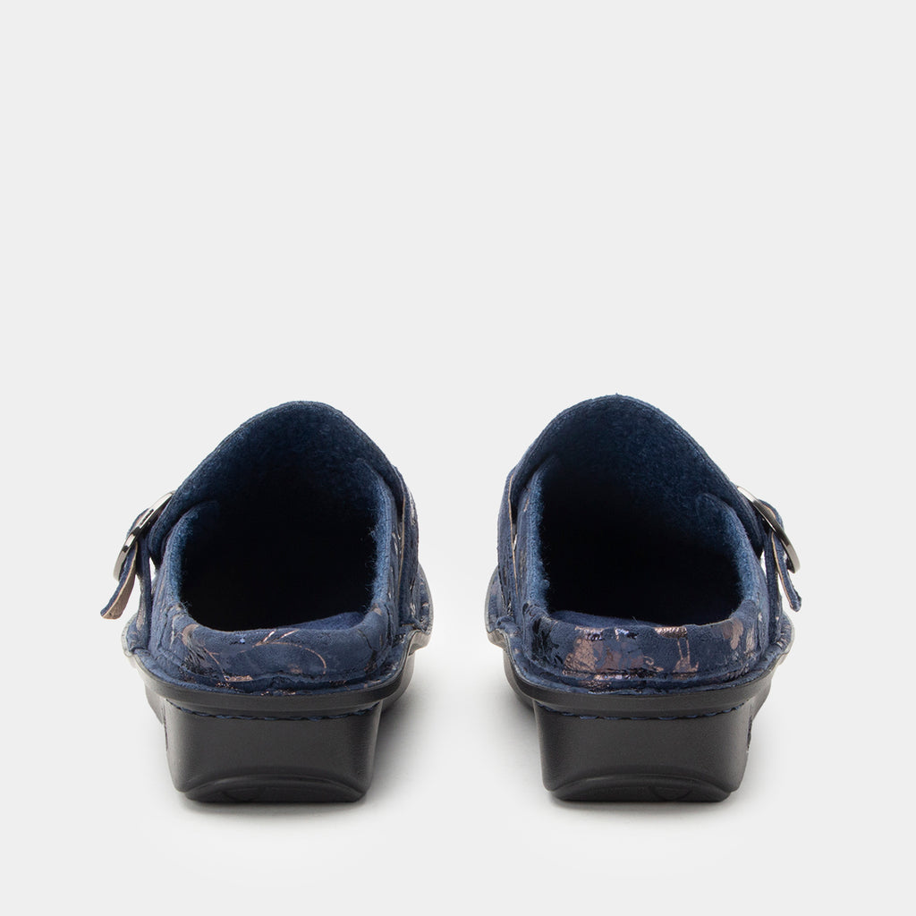 Brigid Lumen Navy Clog