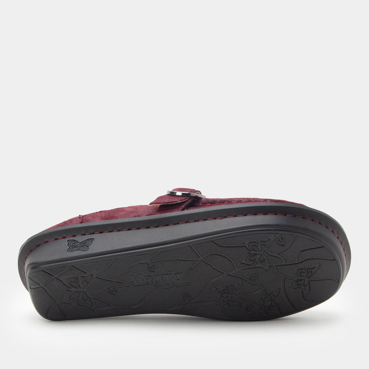 Brigid Maroon Mist Clog