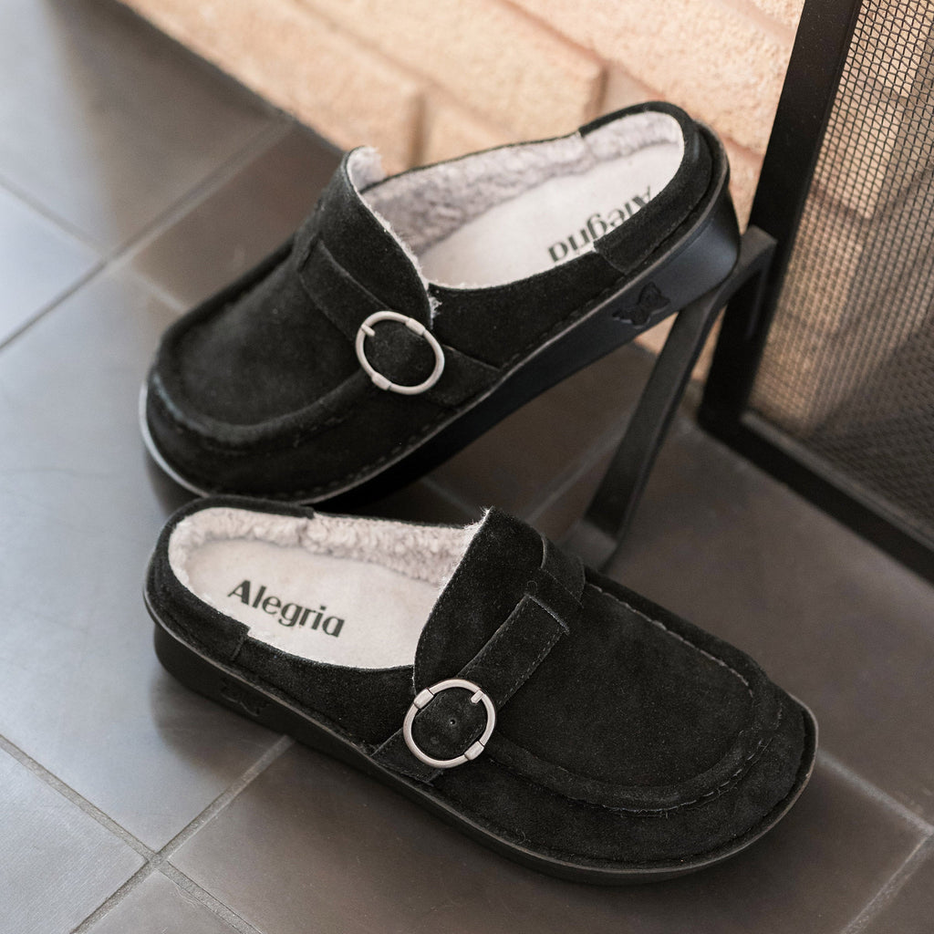 Brigid Black Clog | Alegria Shoes