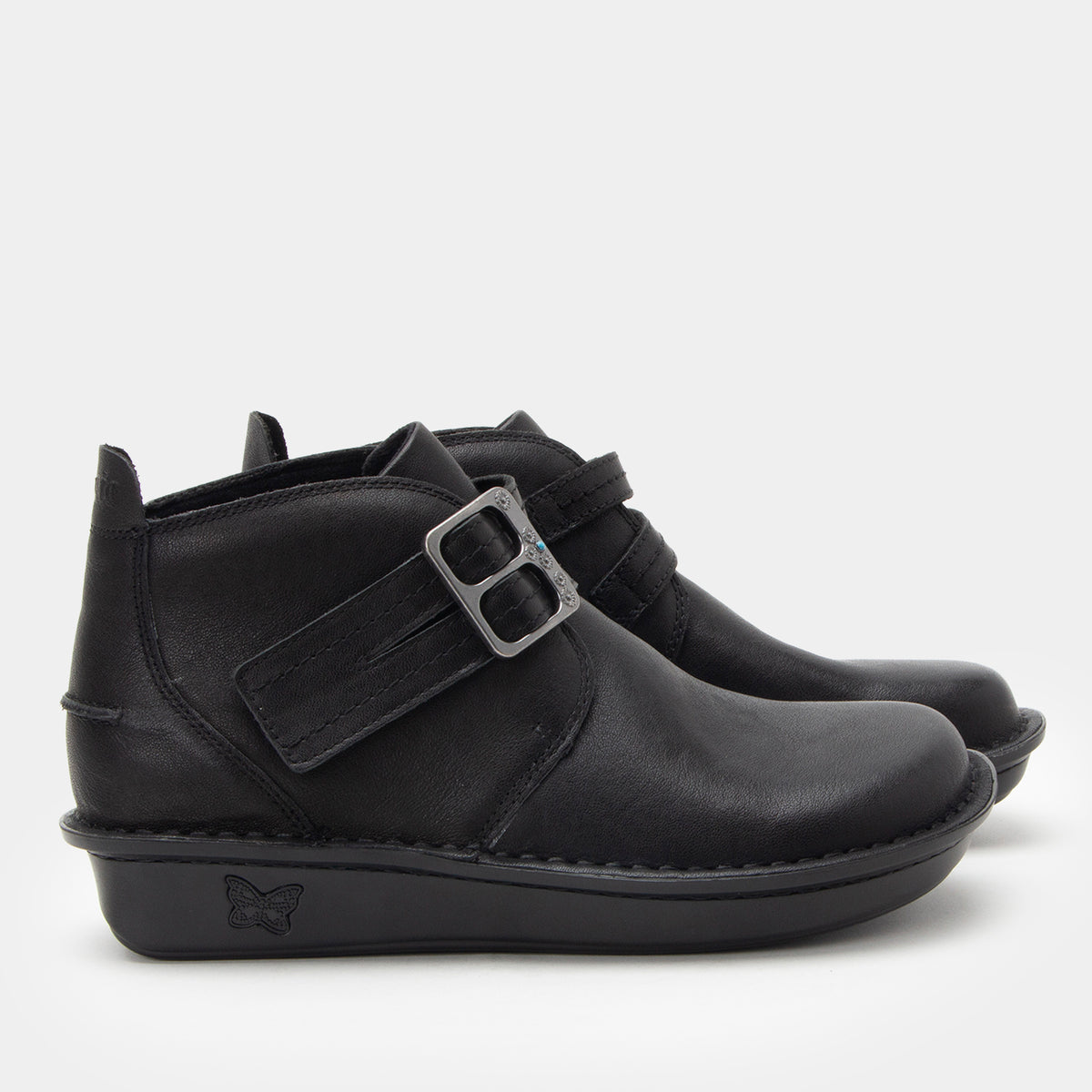 Caiti Washed Black Boot