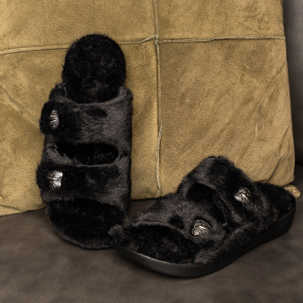 Chillery Black Slipper - Web Exclusive | Alegria Shoes