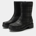 Chalet Plaid To Meet You Boot | Alegria Shoes