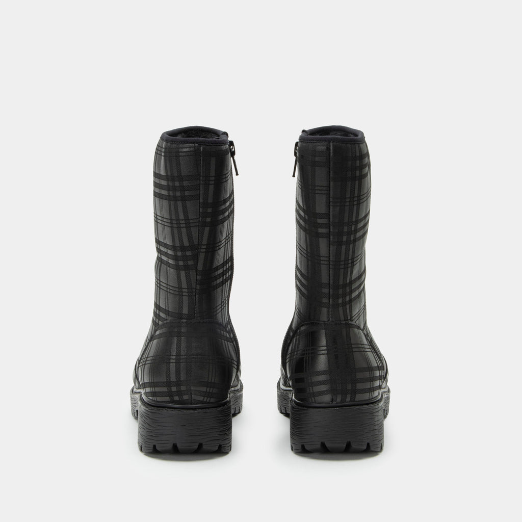 Chalet Plaid To Meet You Boot | Alegria Shoes