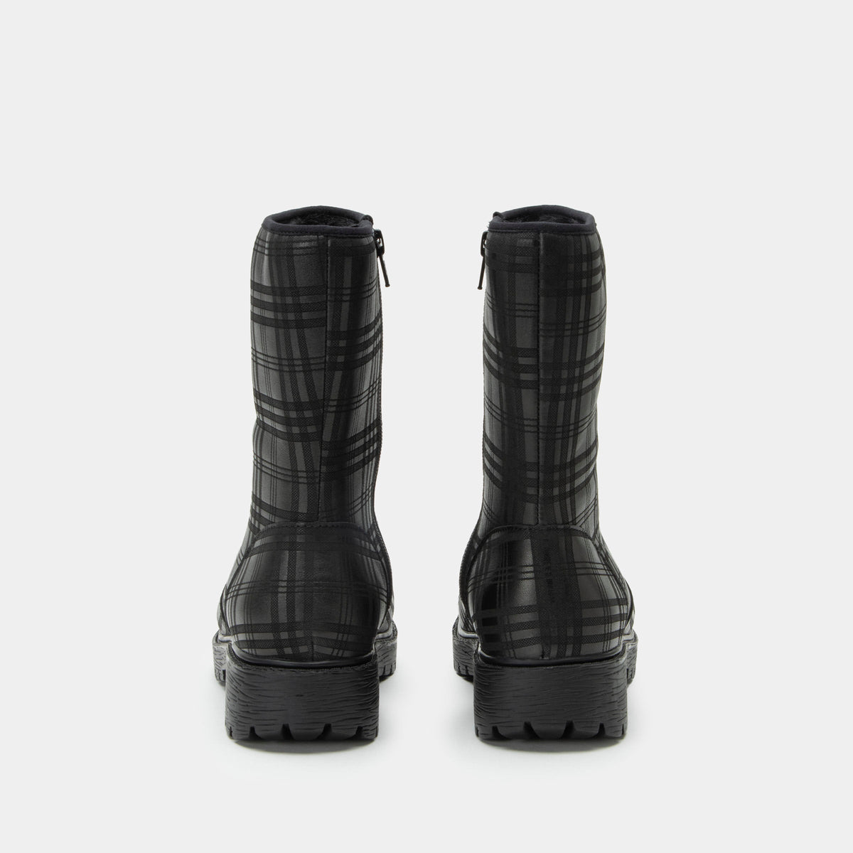 Chalet Plaid To Meet You Boot | Alegria Shoes