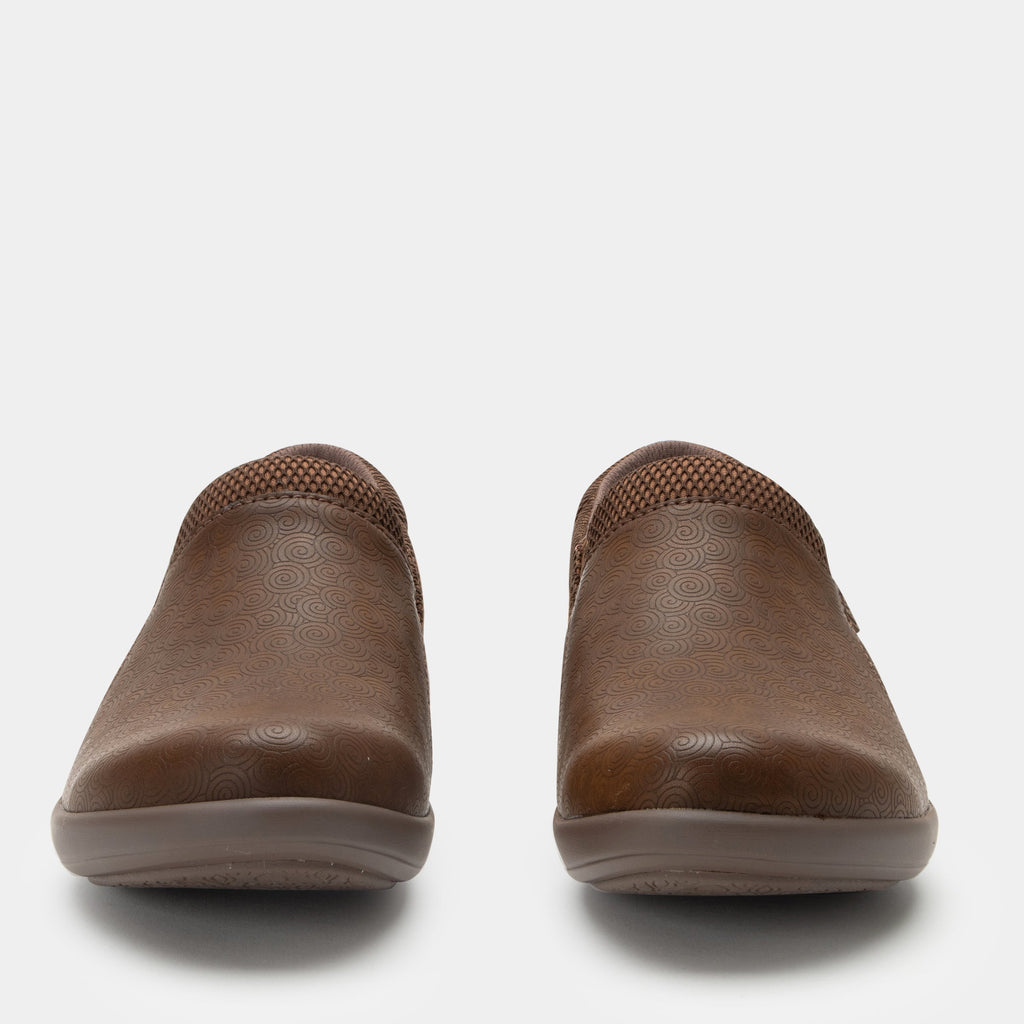 Duette Swirl Wind Brown Shoe | Alegria Shoes