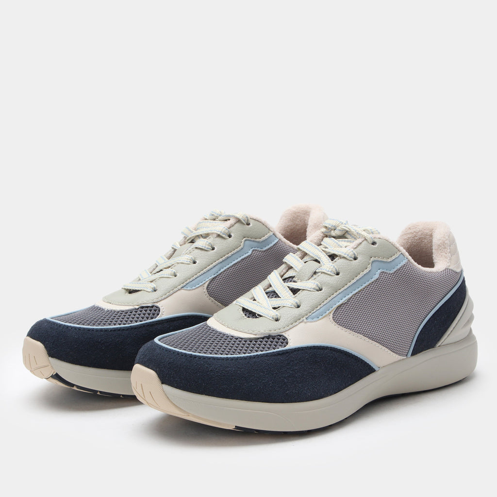 Embyr Retro Blue Shoe | Alegria Shoes