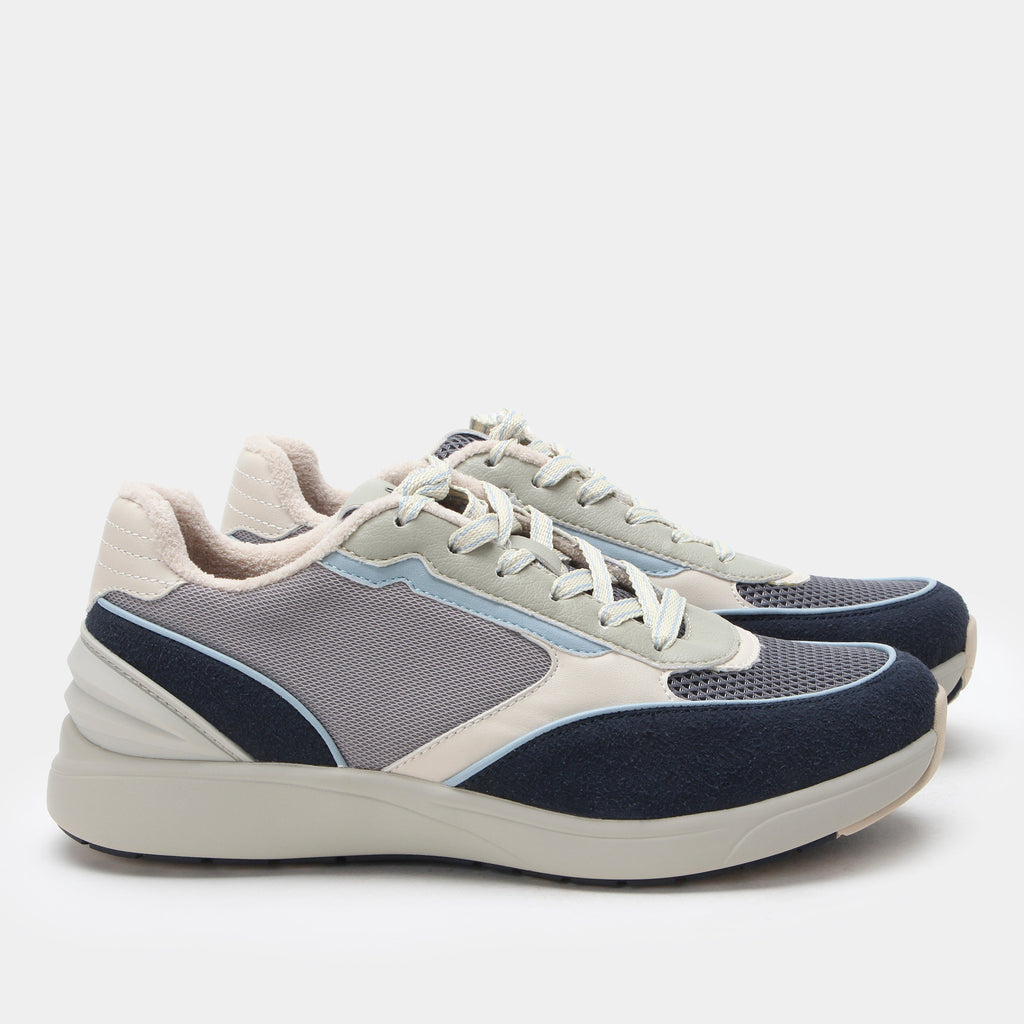 Embyr Retro Blue Shoe | Alegria Shoes