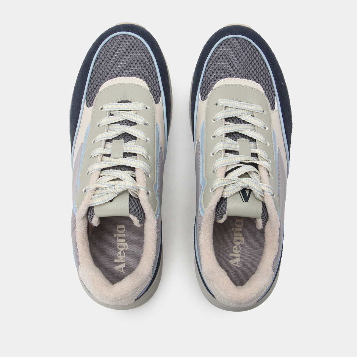 Embyr Retro Blue Shoe | Alegria Shoes