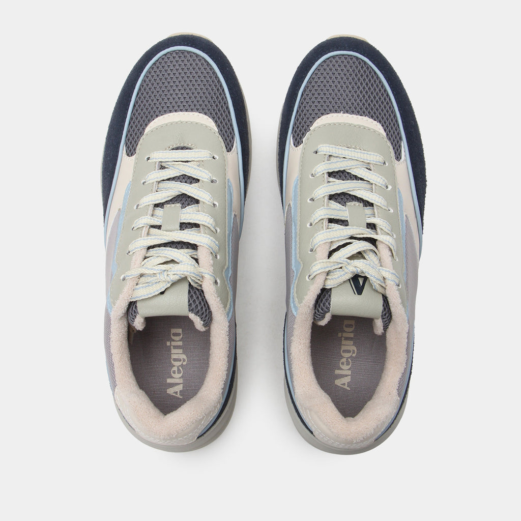 Embyr Retro Blue Shoe | Alegria Shoes
