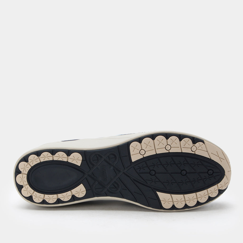 Embyr Retro Blue Shoe | Alegria Shoes