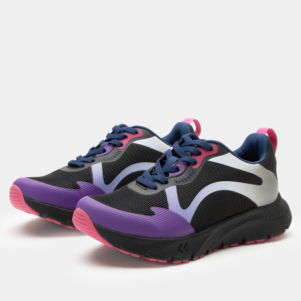 Exhault Midnight Plum Shoe | Alegria Shoes