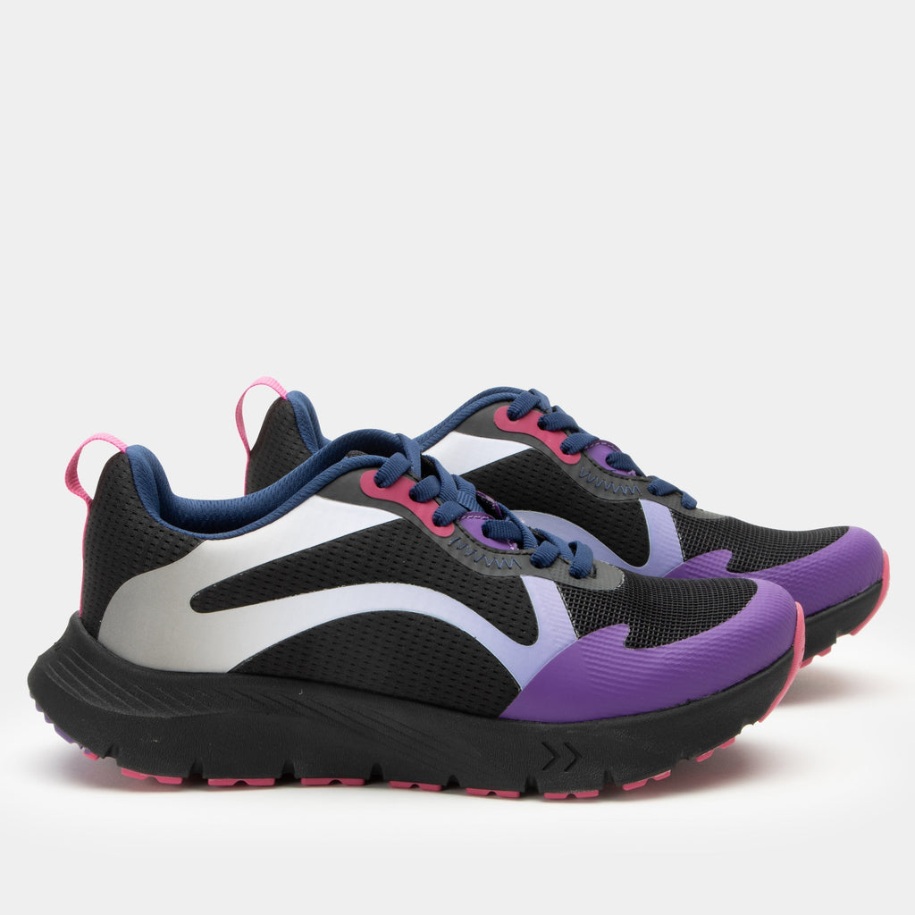 Exhault Midnight Plum Shoe | Alegria Shoes