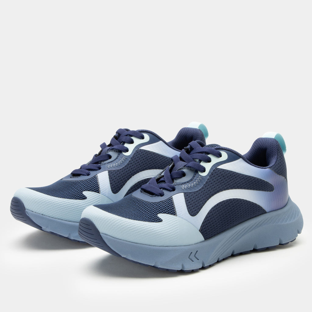 Exhault Galaxy Blue Shoe | Alegria Shoes