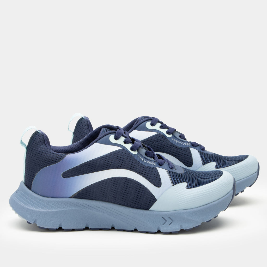 Exhault Galaxy Blue Shoe | Alegria Shoes