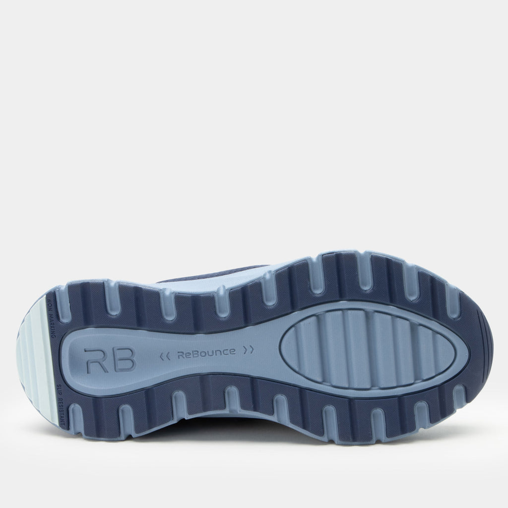 Exhault Galaxy Blue shoe on a lightweight EVA Rebounce outsole EXH-6355_S7