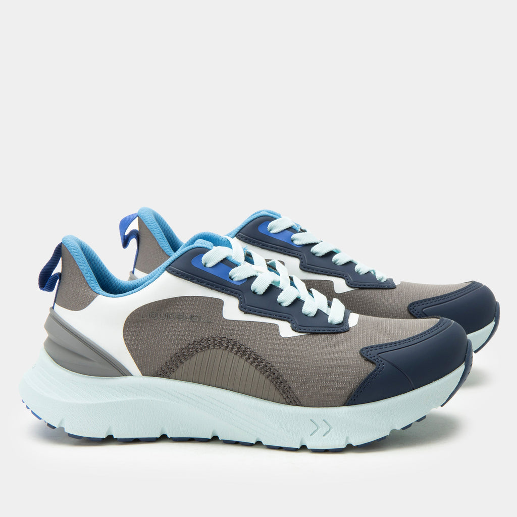 Exhault Cyber Blue Shoe | Alegria Shoes