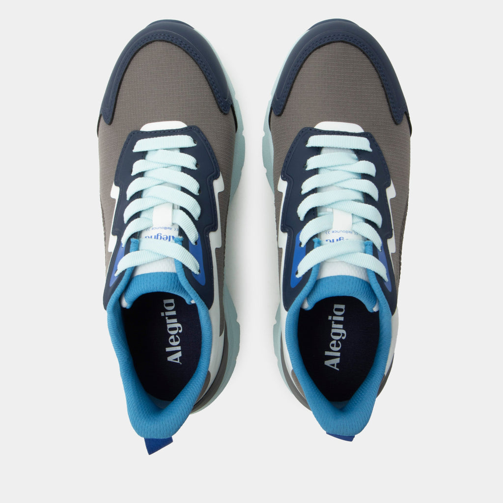 Exhault Cyber Blue Shoe | Alegria Shoes