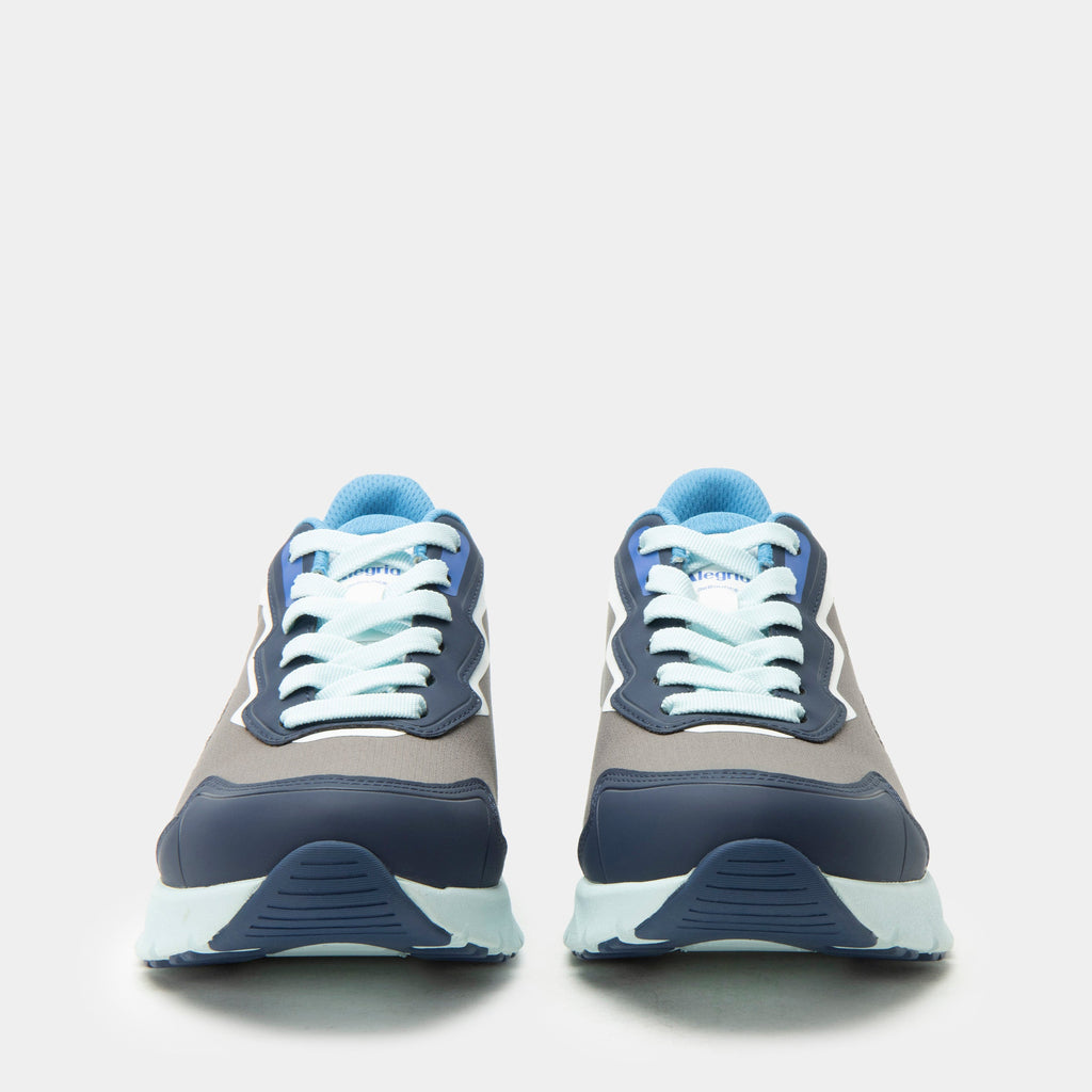 Exhault Cyber Blue Shoe | Alegria Shoes