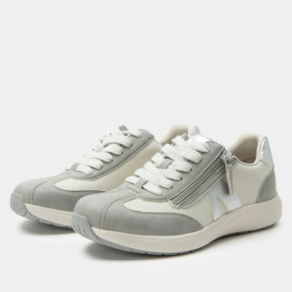 Eazeer Grey Shoe | Alegria Shoes