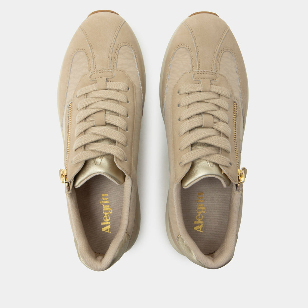 Eazeer Beige Shoe | Alegria Shoes