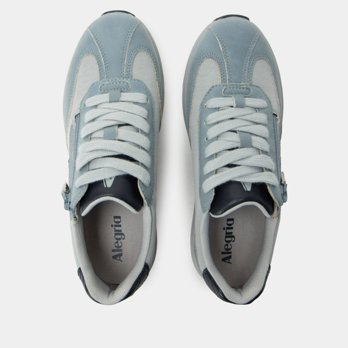 Eazeer Retro Blue Shoe | Alegria Shoes