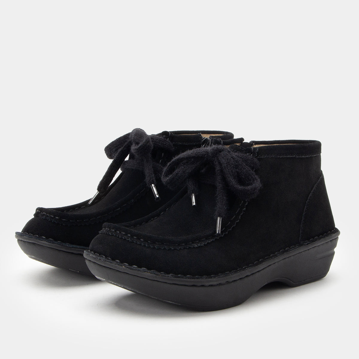 Fae Black Suede Boot