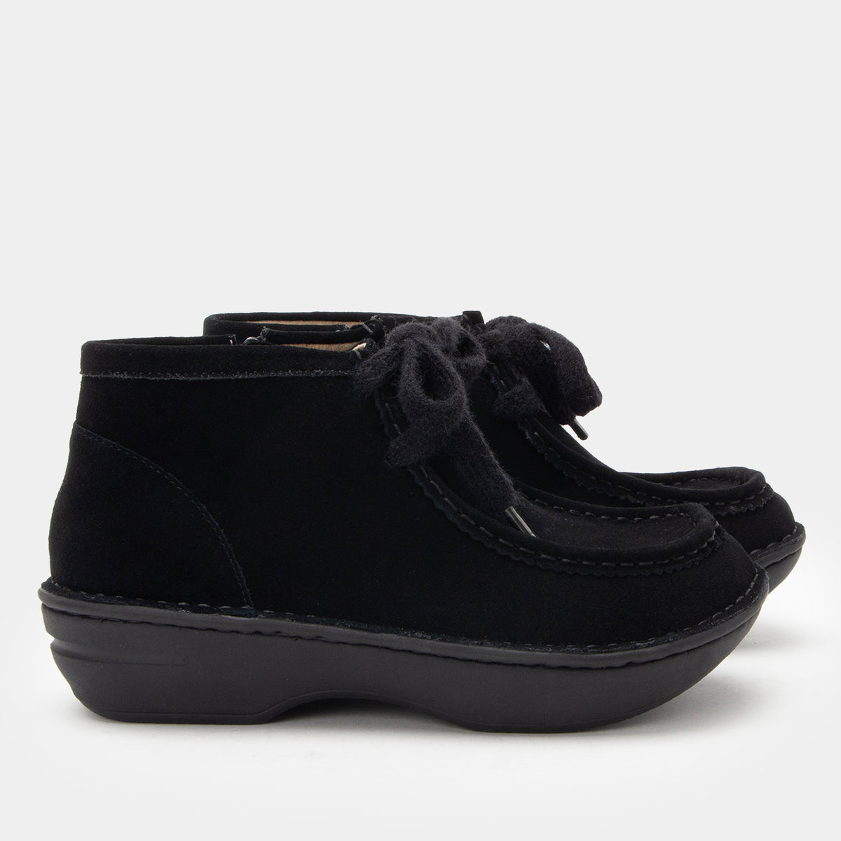 Fae Black Suede Boot